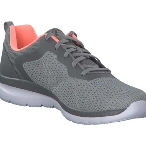 Damen Skechers Klassische- & Business Schuhe<12607 GYCL Bountiful Quick Path, Schnürschuhe, Damen, Grau