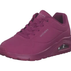 Damen Skechers Klassische- & Business Schuhe<73690 MAG Uno Stand on Air, Schnürschuhe, Damen, Pink (Magenta)
