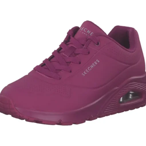 Damen Skechers Klassische- & Business Schuhe<73690 MAG Uno Stand on Air, Schnürschuhe, Damen, Pink (Magenta)