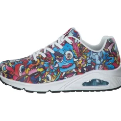 Damen Skechers Klassische- & Business Schuhe<177973, Schnürschuhe, Damen, multi colour