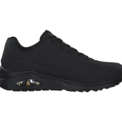 Damen Skechers Klassische- & Business Schuhe<177975, Schnürschuhe, Damen, Schwarz