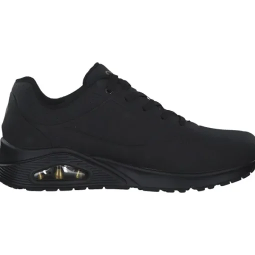 Damen Skechers Klassische- & Business Schuhe<177975, Schnürschuhe, Damen, Schwarz