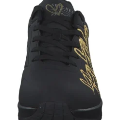 Damen Skechers Klassische- & Business Schuhe<177975, Schnürschuhe, Damen, Schwarz