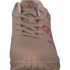 Damen Skechers Klassische- & Business Schuhe<177980, Schnürschuhe, Damen, natural/red