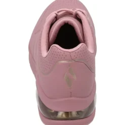 Damen Skechers Klassische- & Business Schuhe<155637, Schnürschuhe, Damen, pink