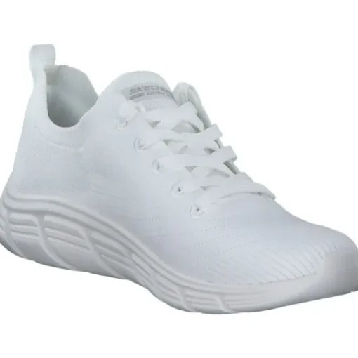 Damen Skechers Klassische- & Business Schuhe<117591, Schnürschuhe, Damen, WHITE