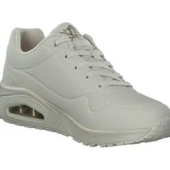 Damen Skechers Klassische- & Business Schuhe<177975, Schnürschuhe, Damen, Beige