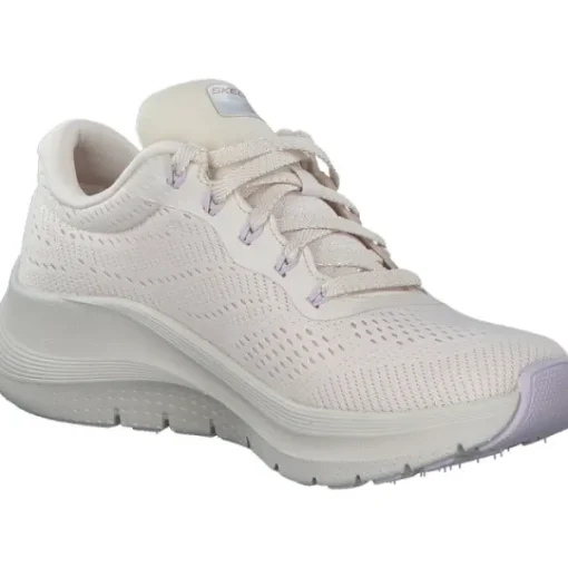 Damen Skechers Klassische- & Business Schuhe<150051, Schnürschuhe, Damen, Beige
