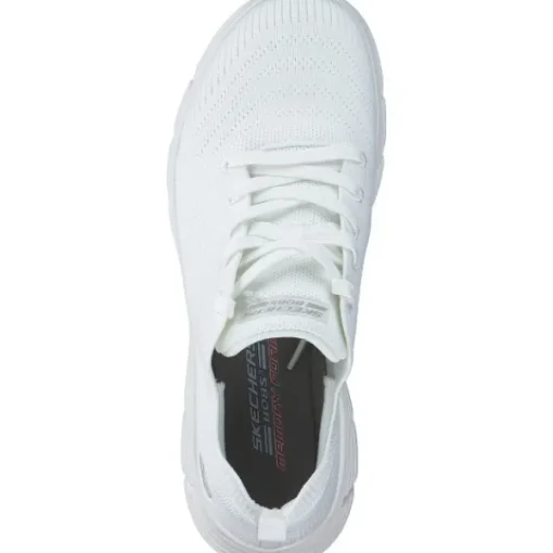 Damen Skechers Klassische- & Business Schuhe<117591, Schnürschuhe, Damen, WHITE