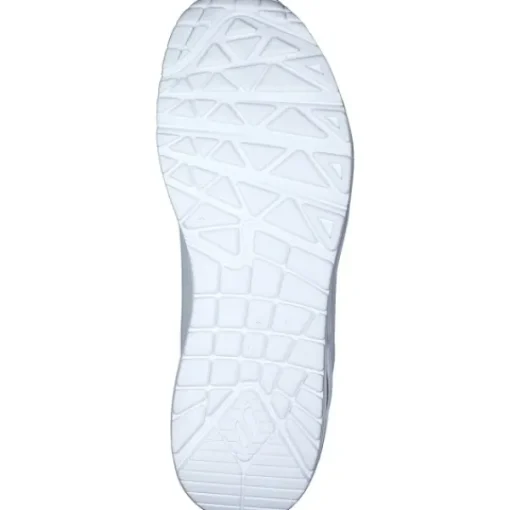 Damen Skechers Klassische- & Business Schuhe<155196, Schnürschuhe, Damen, WHITE/SILVER