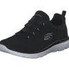 Damen Skechers Sneakers<149936, Slip-On-Sneaker, Damen, black white