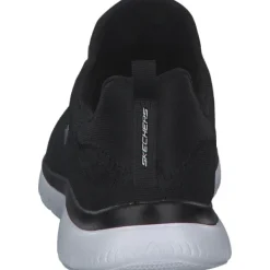 Damen Skechers Sneakers<149936, Slip-On-Sneaker, Damen, black white