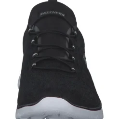 Damen Skechers Sneakers<149936, Slip-On-Sneaker, Damen, black white