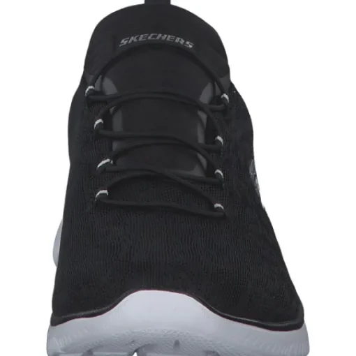 Damen Skechers Sneakers<149936, Slip-On-Sneaker, Damen, black white