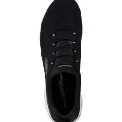 Damen Skechers Sneakers<149936, Slip-On-Sneaker, Damen, black white
