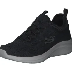 Herren Skechers Sneakers<232338, Slip-On-Sneaker, Herren, BKGY Schwarz