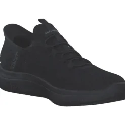 Herren Skechers Slipper<200205, Slipper, Herren, Schwarz (Black)