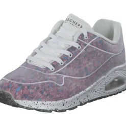 Damen Skechers Sneakers<177090, Sneakers Low, Damen, white recycled