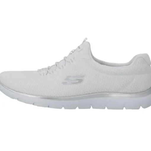 Damen Skechers Sneakers<12119, Sneakers Low, Damen, Weiß (White)