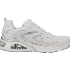 Damen Skechers Sneakers<177425, Sneakers Low, Damen, white silver