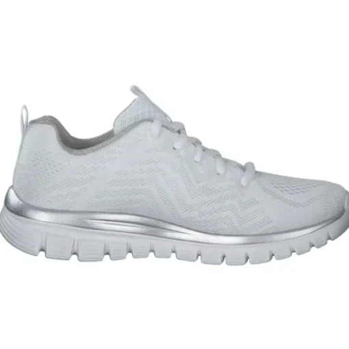Damen Skechers Sneakers<12615, Sneakers Low, Damen, Weiß