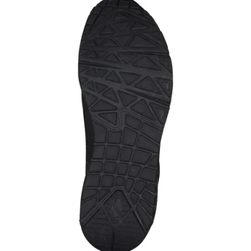 Damen Skechers Sneakers<155523, Sneakers Low, Damen, Schwarz Weiß Gold