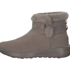 Damen Skechers Stiefel<144133-DKTP ON THE GO JOY, Stiefeletten, Damen, DARK TAUPE SUEDE