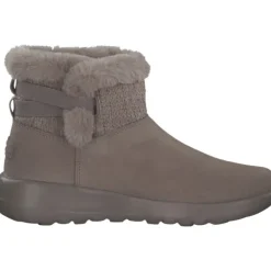 Damen Skechers Stiefel<144133-DKTP ON THE GO JOY, Stiefeletten, Damen, DARK TAUPE SUEDE