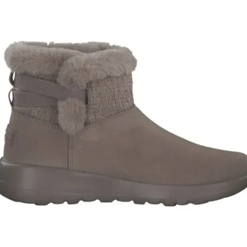 Damen Skechers Stiefel<144133-DKTP ON THE GO JOY, Stiefeletten, Damen, DARK TAUPE SUEDE