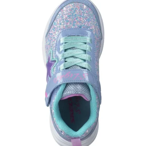 Kinder Skechers Sneakers<302310L, Sneakers Low, Kinder, Lavender/Aqua