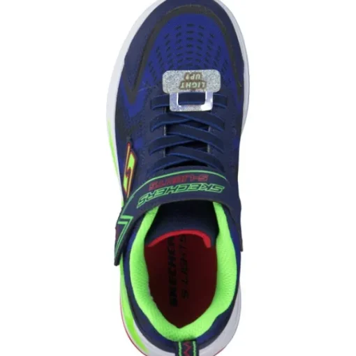 Kinder Skechers Sneakers<401660L, Sneakers Low, Kinder, navy/lime/red