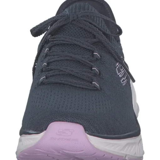 Damen Skechers Klassische- & Business Schuhe<150470-NVLV EDGERIDE, Schnürschuhe, Damen, NAVY / LAVENDER TRIM