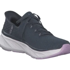 Damen Skechers Klassische- & Business Schuhe<150470-NVLV EDGERIDE, Schnürschuhe, Damen, NAVY / LAVENDER TRIM