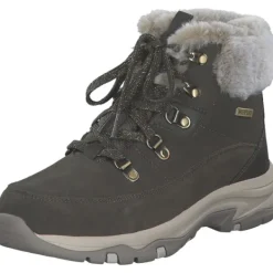 Damen Skechers Stiefel<167882-OLV TREGO OLIVE, Stiefeletten, Damen, OLIVE SUEDE