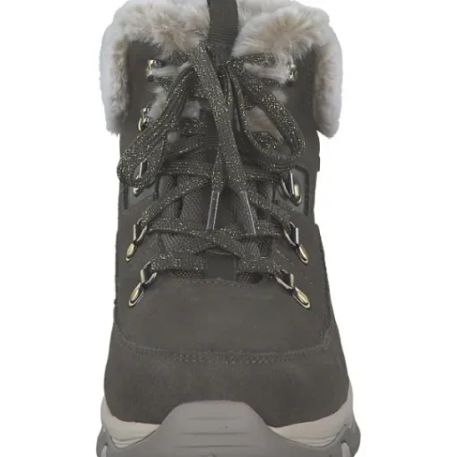 Damen Skechers Stiefel<167882-OLV TREGO OLIVE, Stiefeletten, Damen, OLIVE SUEDE
