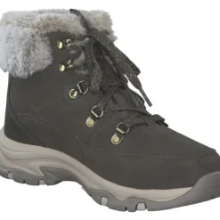 Damen Skechers Stiefel<167882-OLV TREGO OLIVE, Stiefeletten, Damen, OLIVE SUEDE