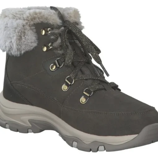 Damen Skechers Stiefel<167882-OLV TREGO OLIVE, Stiefeletten, Damen, OLIVE SUEDE