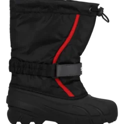 Kinder Sorel Stiefel<2114081-015 Childrens/Youth Flurry, Winterstiefel, Kinder, black/bright red