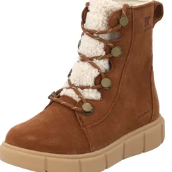 Damen Sorel Stiefel<2077981-242 Explorer III Joan Cozy, Schnürstiefel, Damen, velvet tan/canoe