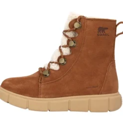 Damen Sorel Stiefel<2077981-242 Explorer III Joan Cozy, Schnürstiefel, Damen, velvet tan/canoe