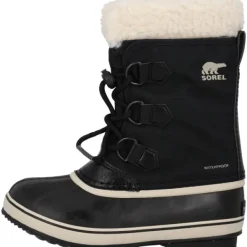 Kinder Sorel Stiefel<2114111-010 Yoot Pac Nylon, Winterstiefel, Kinder, Black