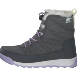 Kinder Sorel Stiefel<2088591-052 Youth Whitney II Plus Lace WP quarry, Winterstiefel, Kinder, quarry lavender clou