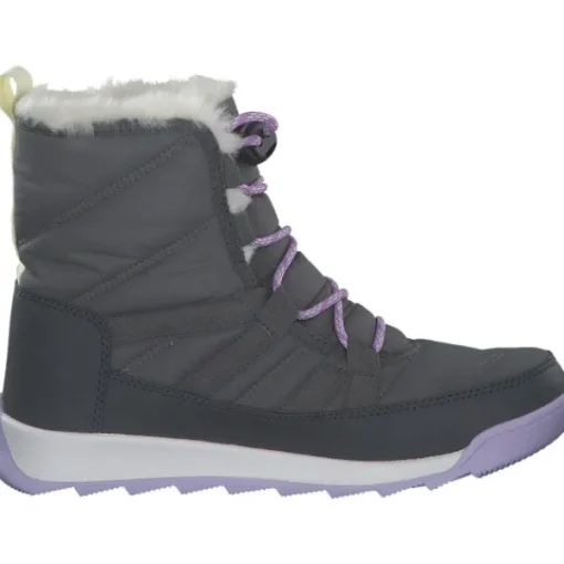 Kinder Sorel Stiefel<2088591-052 Youth Whitney II Plus Lace WP quarry, Winterstiefel, Kinder, quarry lavender clou