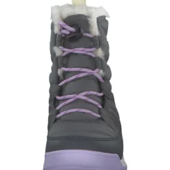Kinder Sorel Stiefel<2088591-052 Youth Whitney II Plus Lace WP quarry, Winterstiefel, Kinder, quarry lavender clou