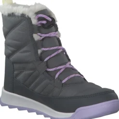 Kinder Sorel Stiefel<2088591-052 Youth Whitney II Plus Lace WP quarry, Winterstiefel, Kinder, quarry lavender clou