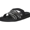 Damen Steve Madden Pantoletten & Badeschuhe<SM11003505-999, Plateau-Pantoletten, Damen, Zebra