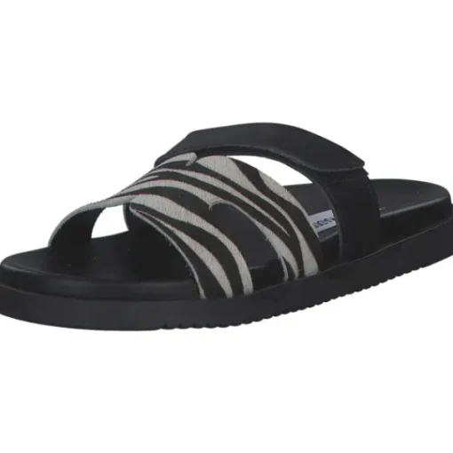 Damen Steve Madden Pantoletten & Badeschuhe<SM11003505-999, Plateau-Pantoletten, Damen, Zebra