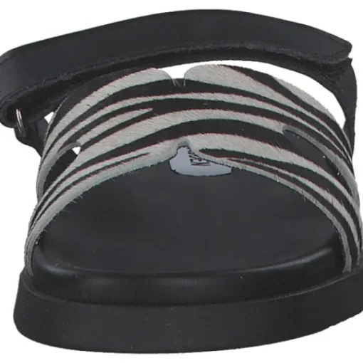 Damen Steve Madden Pantoletten & Badeschuhe<SM11003505-999, Plateau-Pantoletten, Damen, Zebra
