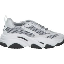 Damen Steve Madden Klassische- & Business Schuhe<SM19000033-04D Possession-e, Schnürschuhe, Damen, silver/white
