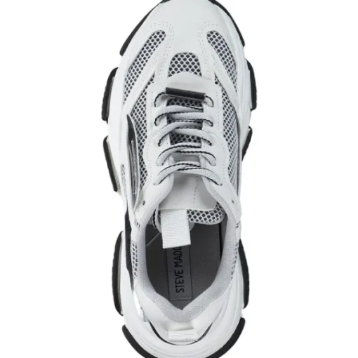 Damen Steve Madden Klassische- & Business Schuhe<SM19000033-04D Possession-e, Schnürschuhe, Damen, silver/white